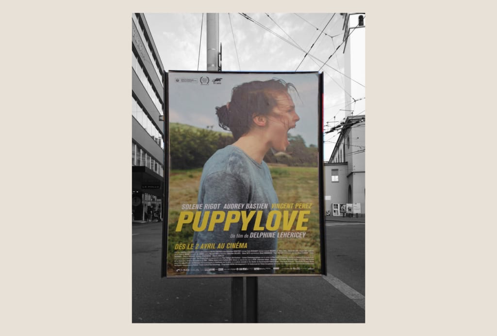 puppylove, Vincent Perez, Delphine Lehericey, swissposters