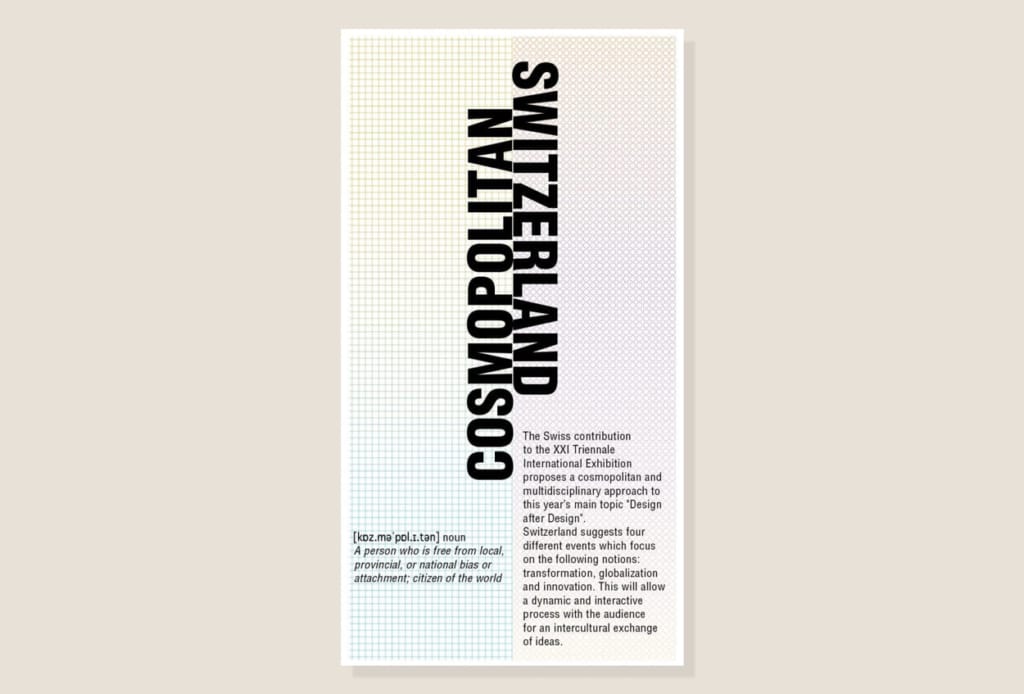 Pro Helvetia, Triennale di Milano