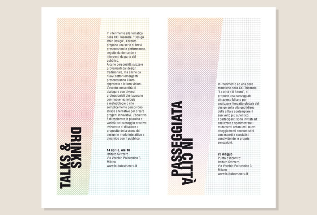 Pro Helvetia, Triennale di Milano