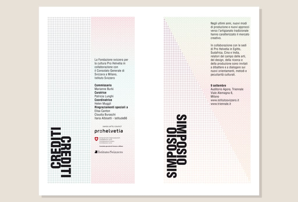 Pro Helvetia, Triennale di Milano