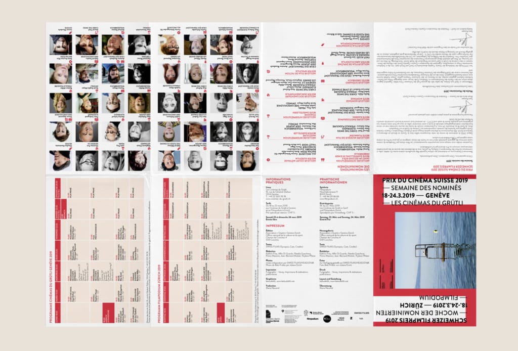Prix du Cinéma Suisse 2021. Schweizer Filmpreis 2019