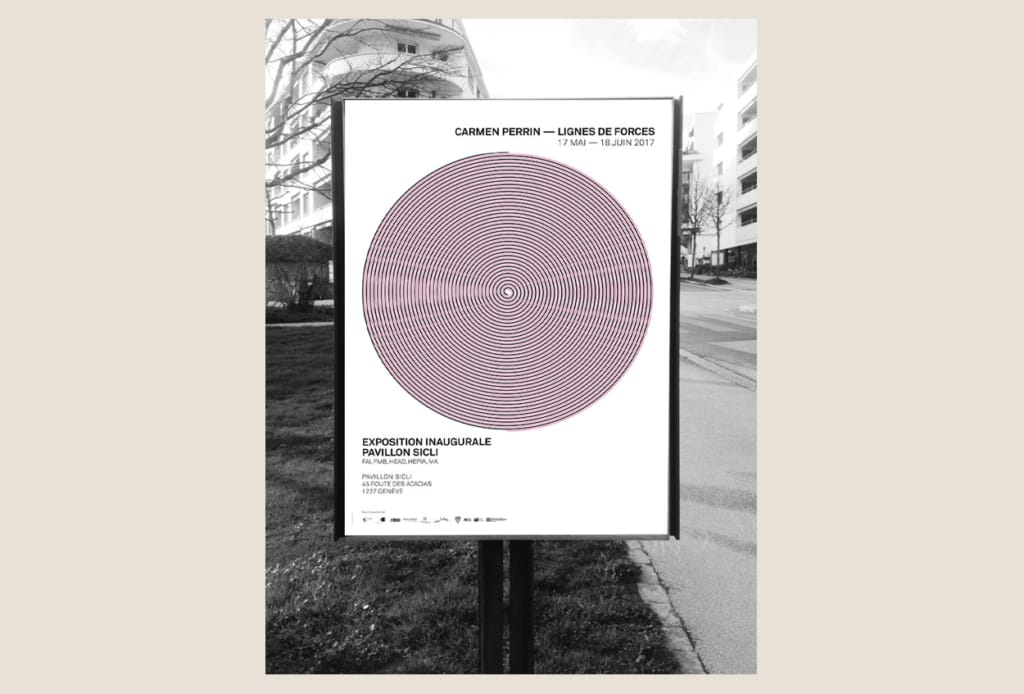 MAISON DE L'ARCHITECTURE Genève, carmen perrin, swiss poster