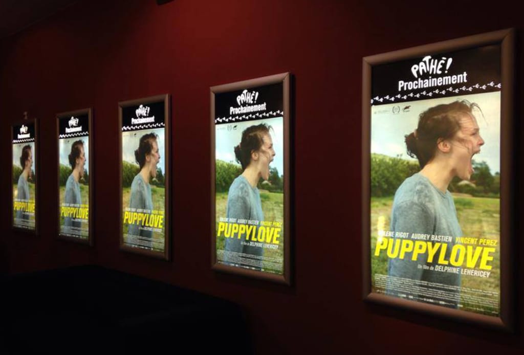 puppylove, Vincent Perez, Delphine Lehericey, swissposters